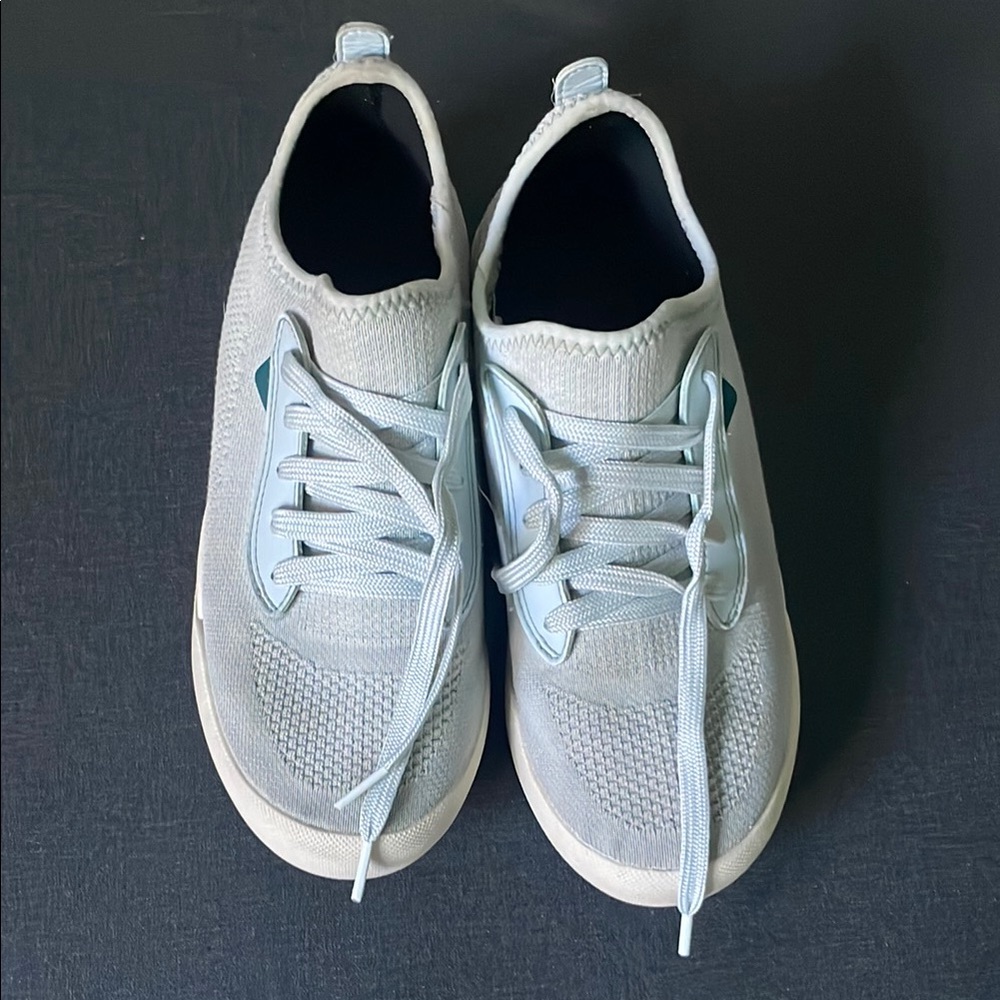 Vessi Weekend Light Blue Knit Sneakers